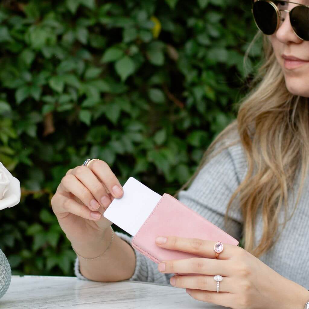 PINK ZIP MAGIC WALLET