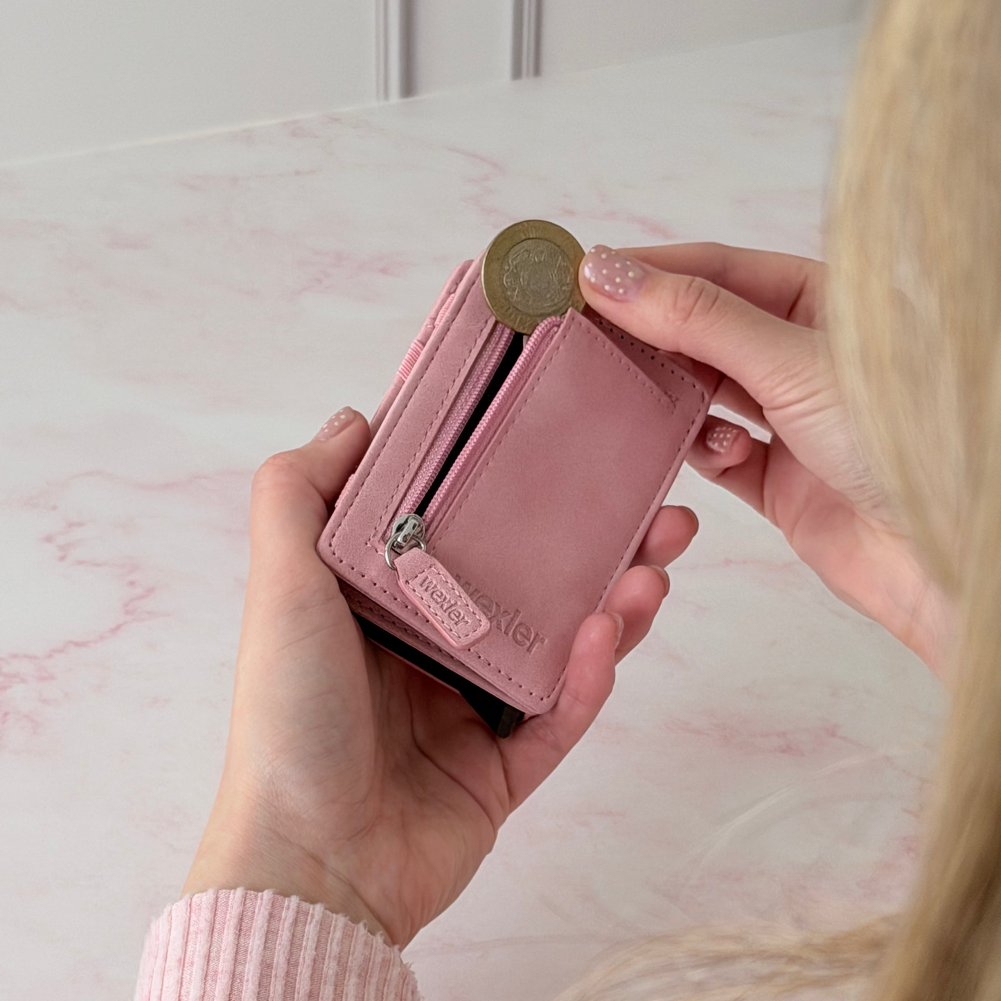 PINK ZIP MAGIC WALLET - Wexler