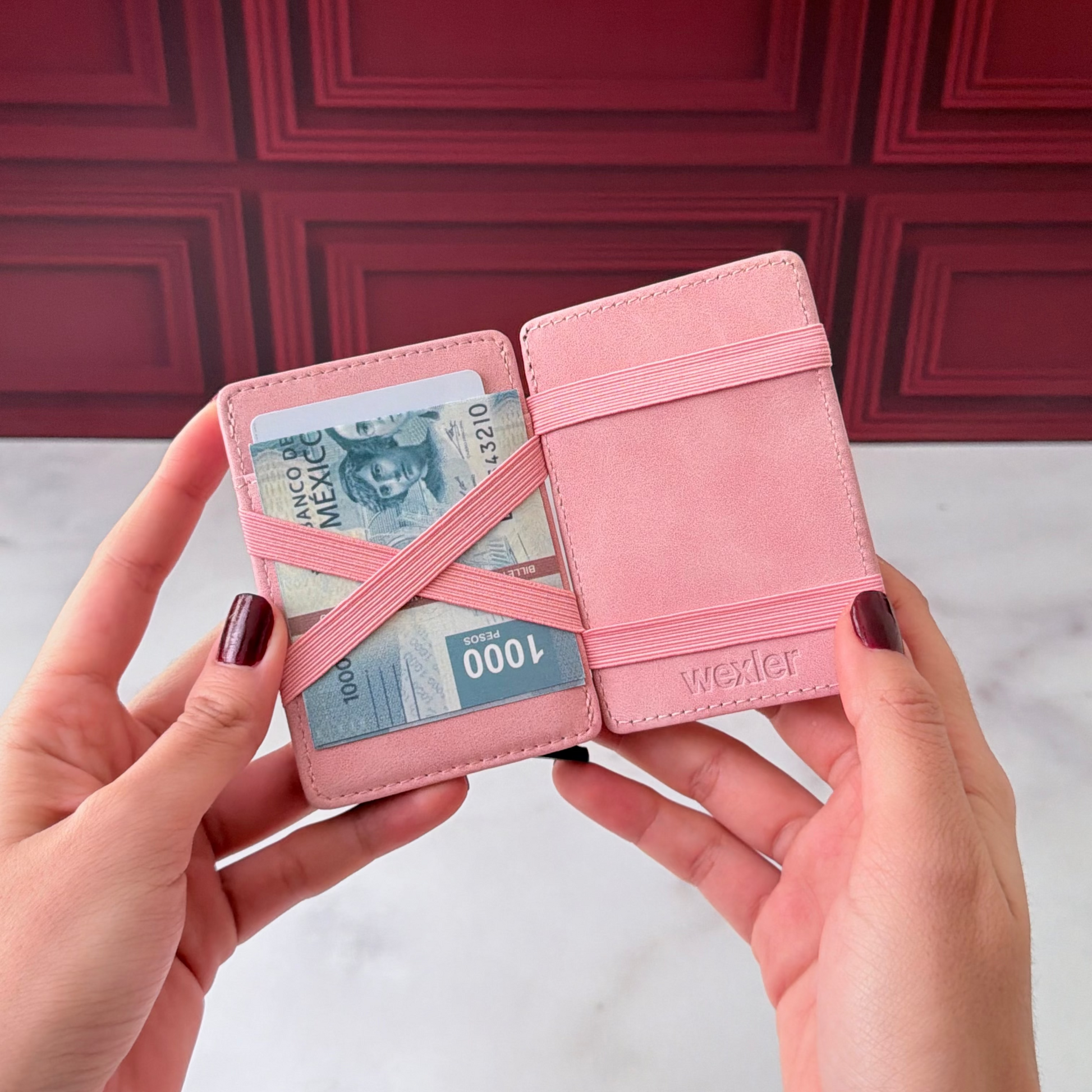 PINK ZIP MAGIC WALLET - Wexler