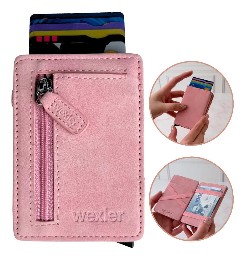 PINK ZIP MAGIC WALLET - Wexler